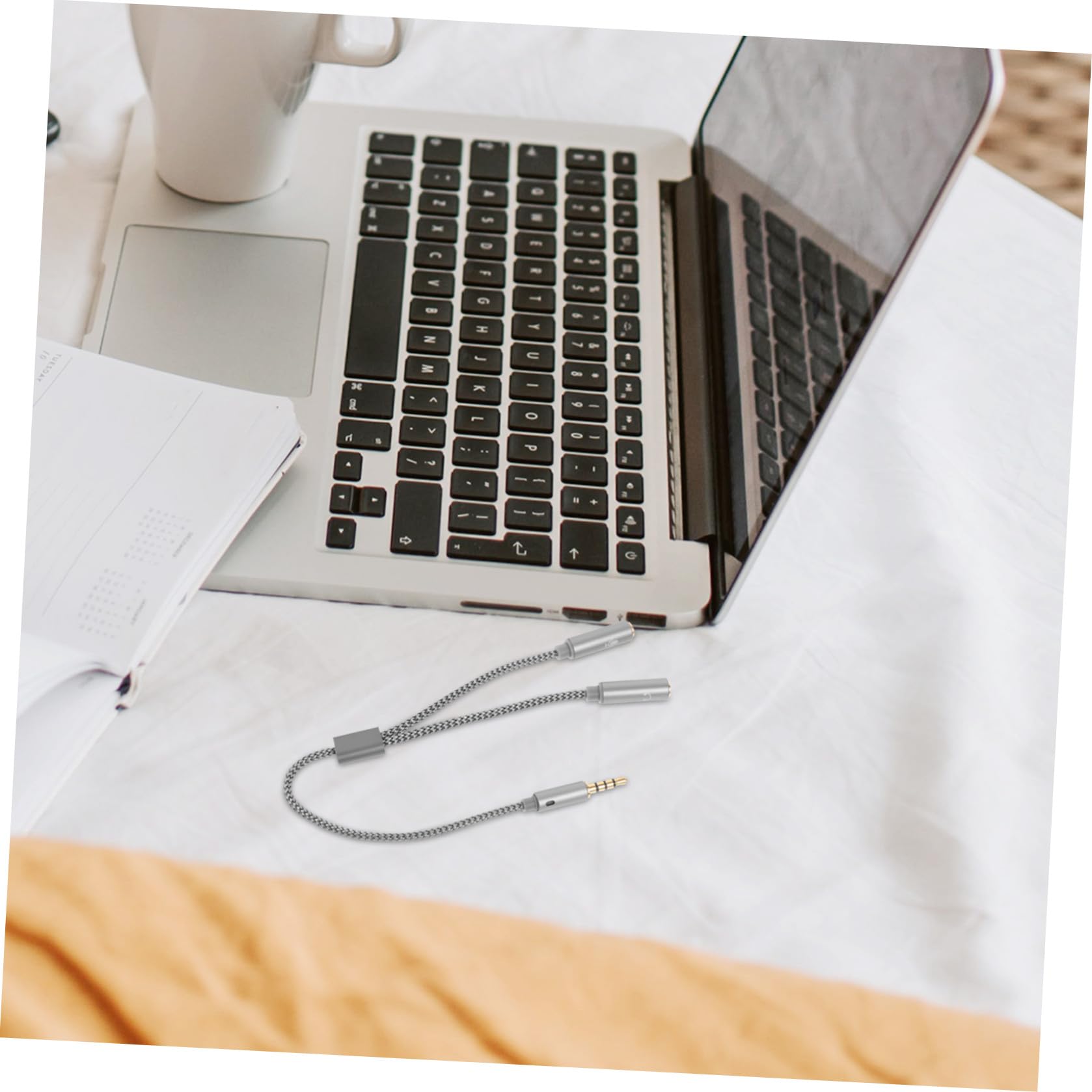 SHINEOFI Cable Adaptador para Auriculares Y Micrófono 12 Unidades Divisor De Auriculares Y Micrófono Extensión Estéreo Divisor De De 35 Mm De Audio