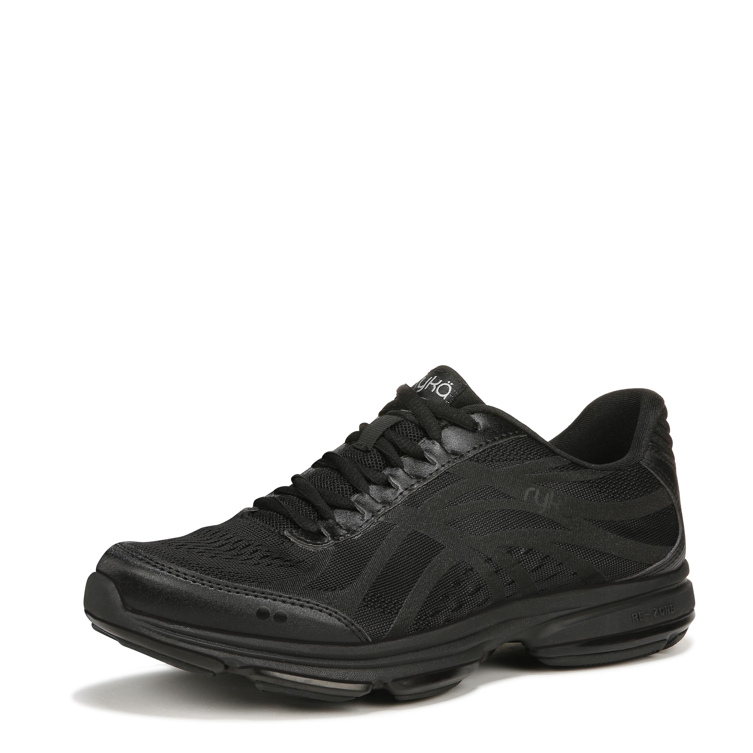 Ryka Womens Devotion Plus 3, Black/Black, 6.5 Wide