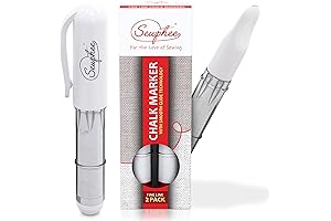 Washable and Vivid Tailoring Fabric Chalk Marker (Pack of 2)
