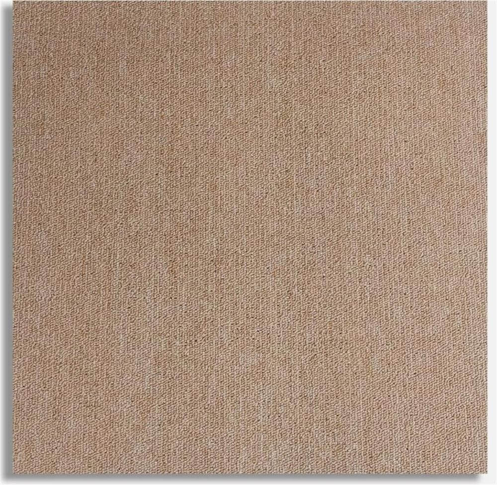 Dalles moquette COZYBRITE beige 50x50 cm pour rénover facilement un sol glissant ou usé