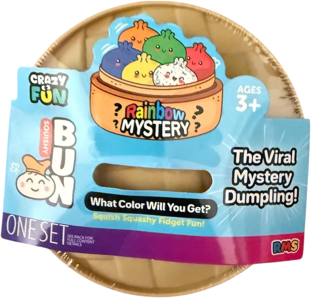 Surprise Mystery Squishy Dumpling , bao bun Real Steamed bun Dumplings