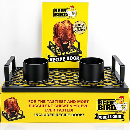 Double Grid Beer Chicken Cooking Device - Beerbird