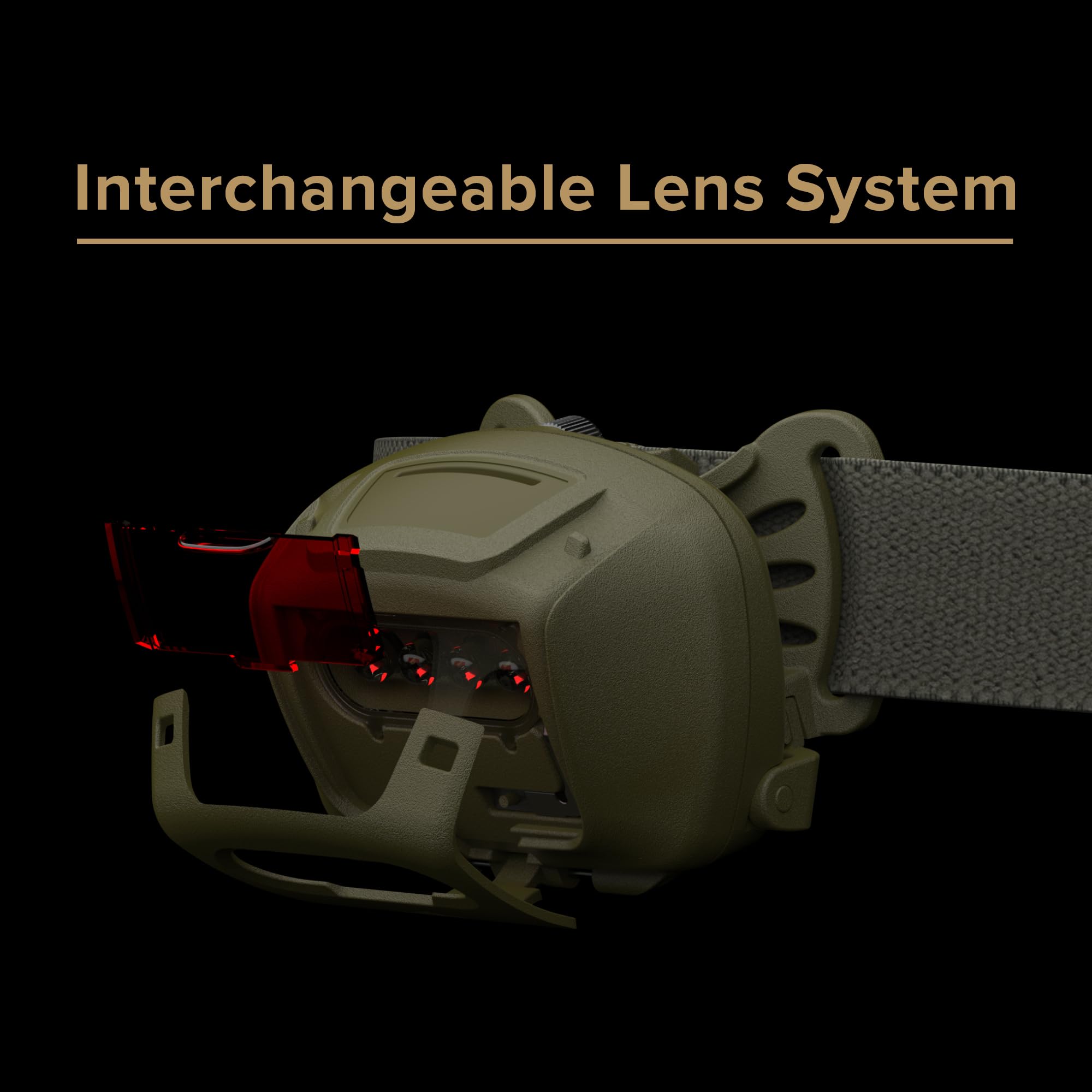 Princeton Tec Quad Tactical MPLS LED Stirnlampe (78 Lumen, Olive Drab)