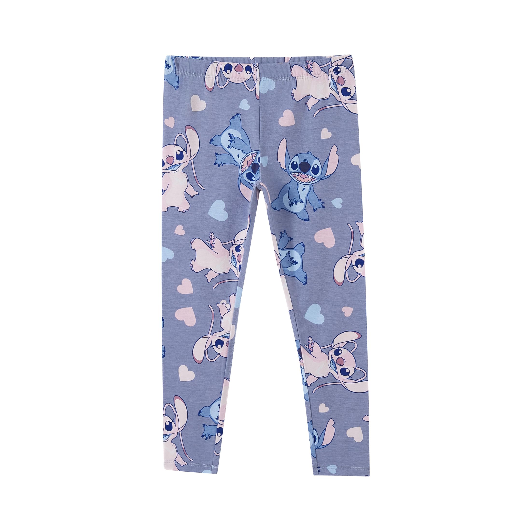 Disney Lilo & Stitch Legginghosen-Set für Mädchen für kleine Kinder bis große Kinder, 3er-Pack