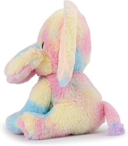 Miniatura 2 de KINREX Animales de peluche de elefante, juguete de peluche para bebés, niñas y niños, juguetes de peluche de elefantes para estadísticas de