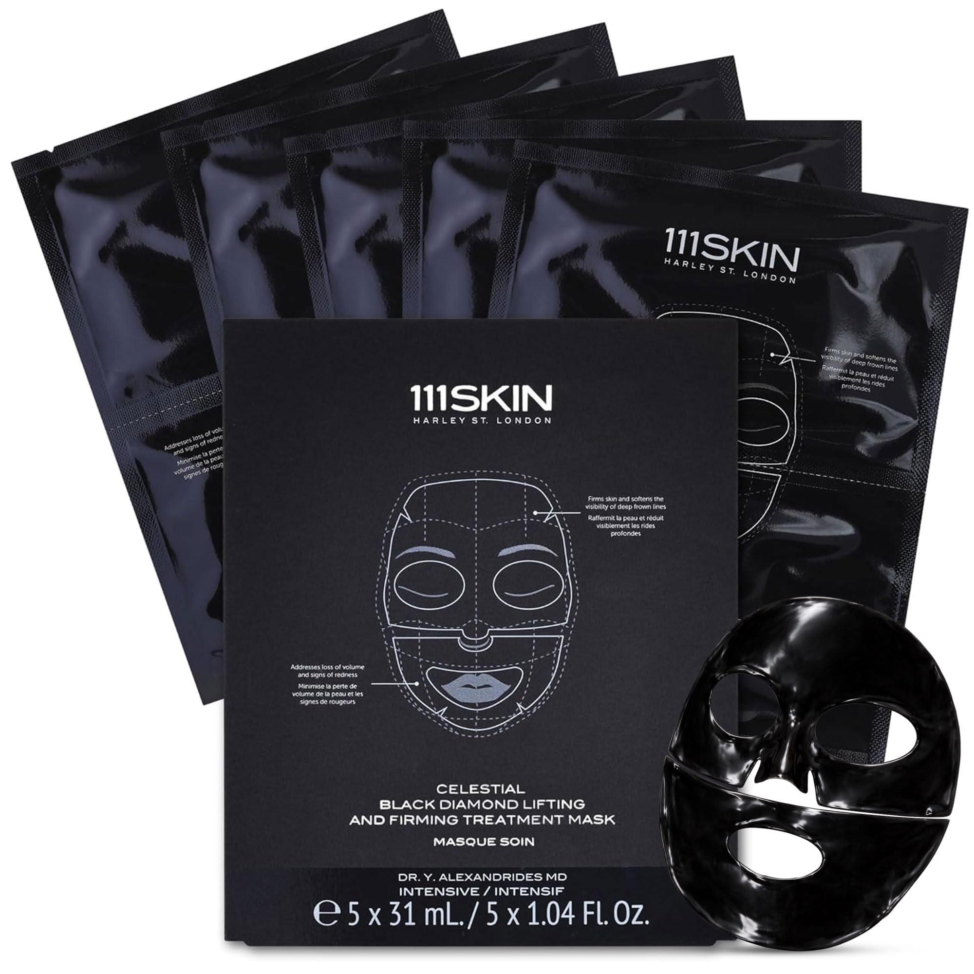 AMAN✖️111SKIN MASK【8枚】 Amazon.com : 111SKIN Celestial Black Diamond Lifting and Firming