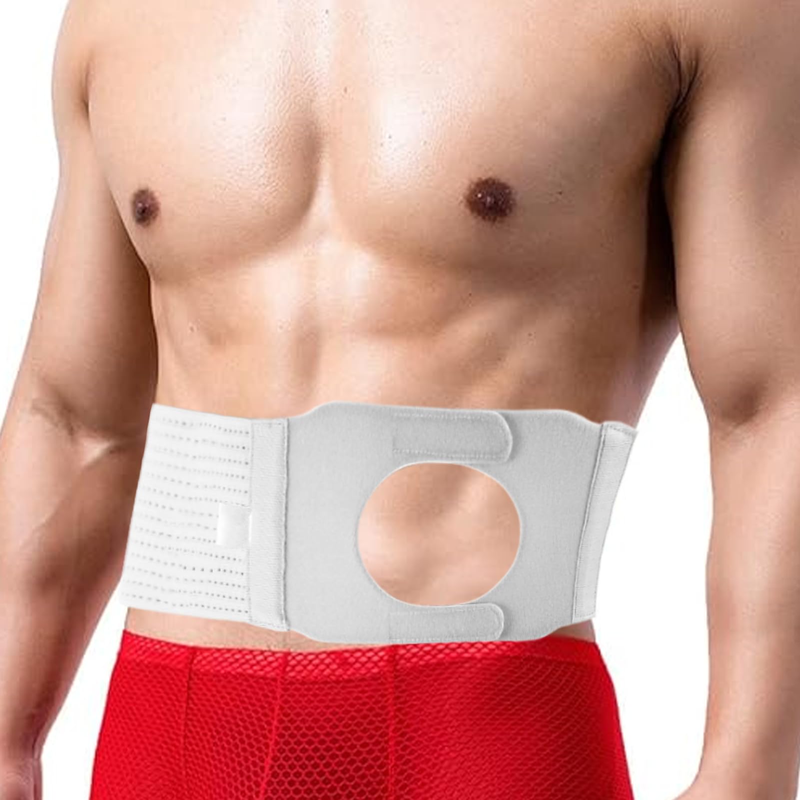 Cintura Stoma, cintura di supporto per stomia regolabile, cintura universale per colostomia e ileostomia, Cintura Per Colostomia, sacca per ileostomia, Forniture Per Stomia (XL)
