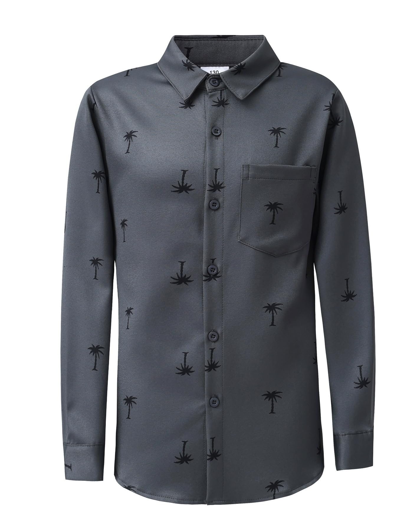 iLover Casual Boys' Short Sleeve Woven Shirt Button Down Shirts 6-13 Years