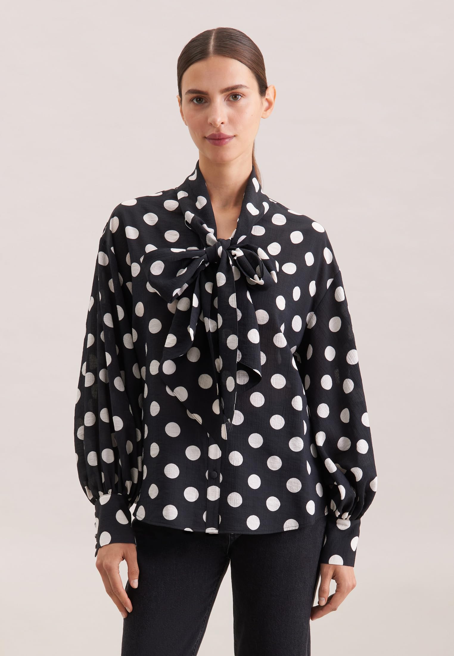 Seidensticker Oversized Fit Langarm Bluse Mujer