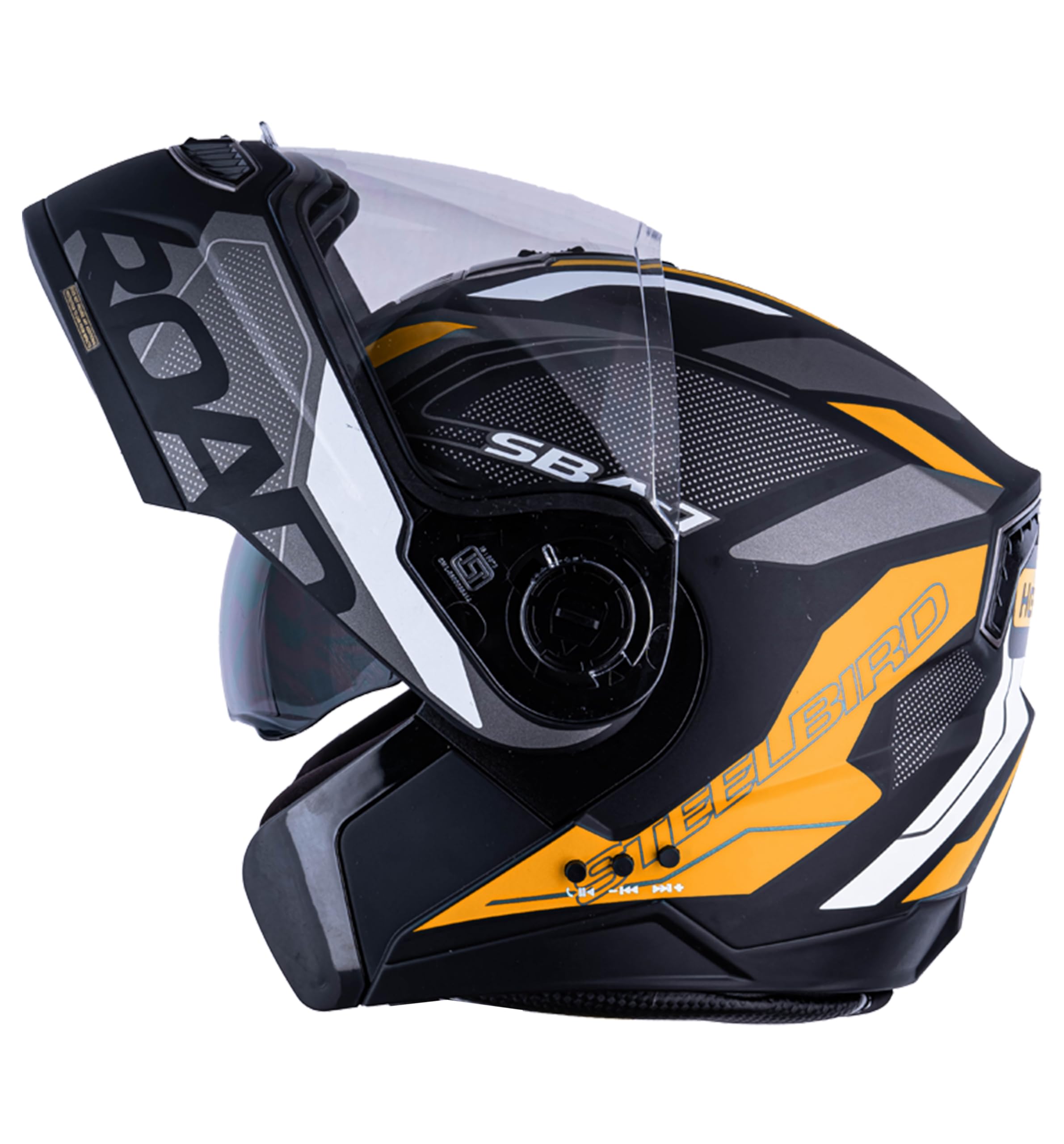 HEADFOXNewly Launched N2 Smart Bluetooth Motorcycle Helmet - Ultimate Safety and Connectivity for Men and Women Riders | Waterproof, GPS, Voice Assistant |