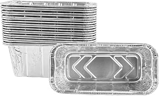Aluminum BBQ Foil Pans, Drip Pans Grill Grease Trays Compatible Blackstone Accessories 28 and 36 Inch Grills - 20 Pack