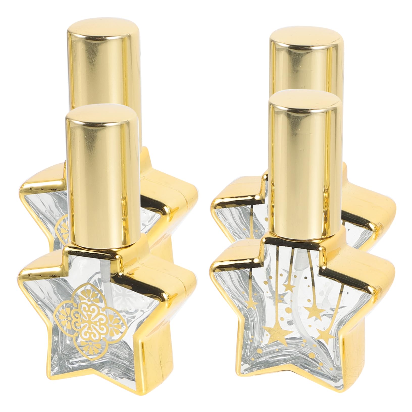 FOMIYES 3 Juegos De Mini Botellas Atomizadoras De Perfume De Vidrio De 8 Ml 4 Unidades X 3