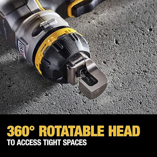 Miniatura 7 de DEWALT Kit de cortador de alambre MAX XR de 20 V, corta acero al carbono y alambre de acero inoxidable, inalámbrico, batería y cargador incluidos