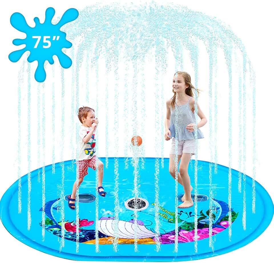 outdoor water play sprinkler