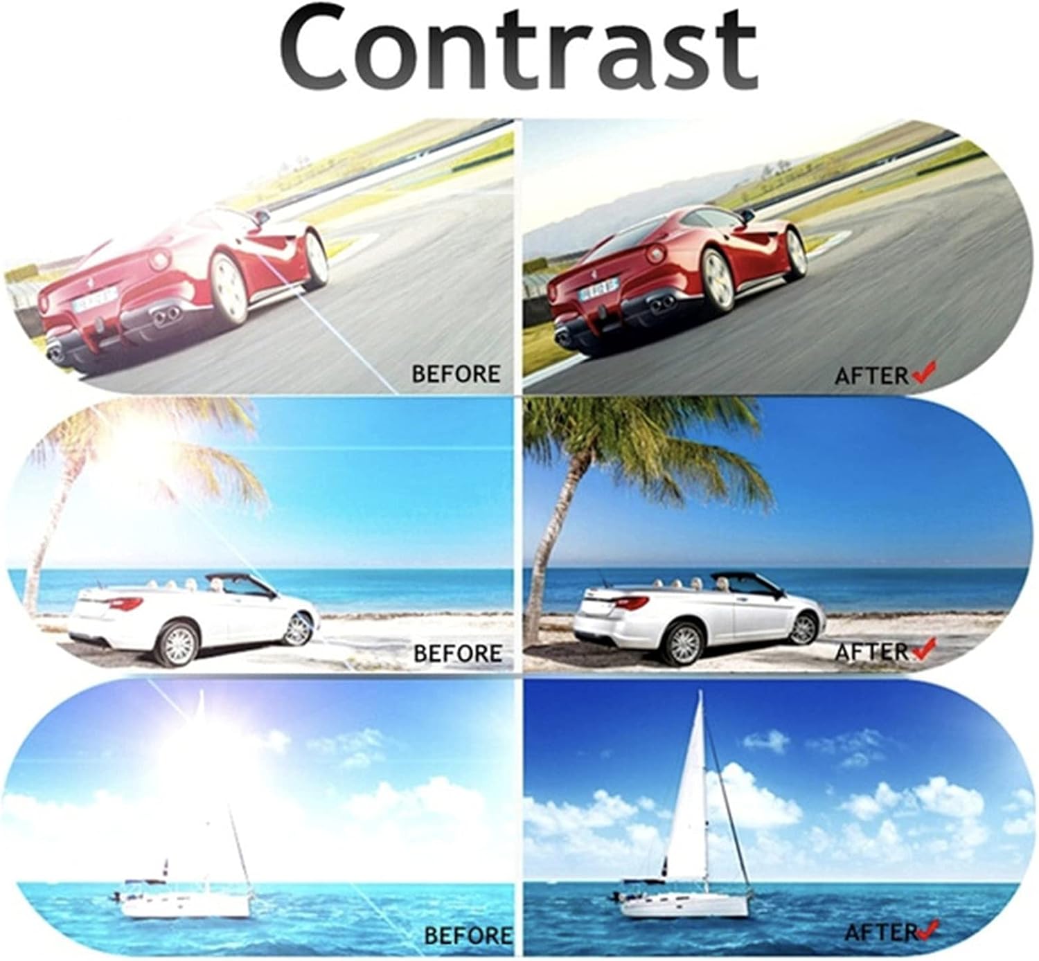 Night Vision Glasses Anti-Glare Polarized UV400 Aviator Night Driving Glasses for Men & Women Yellow Safety Eyewear Black image 4 of 7 B0BCFWJXZZ