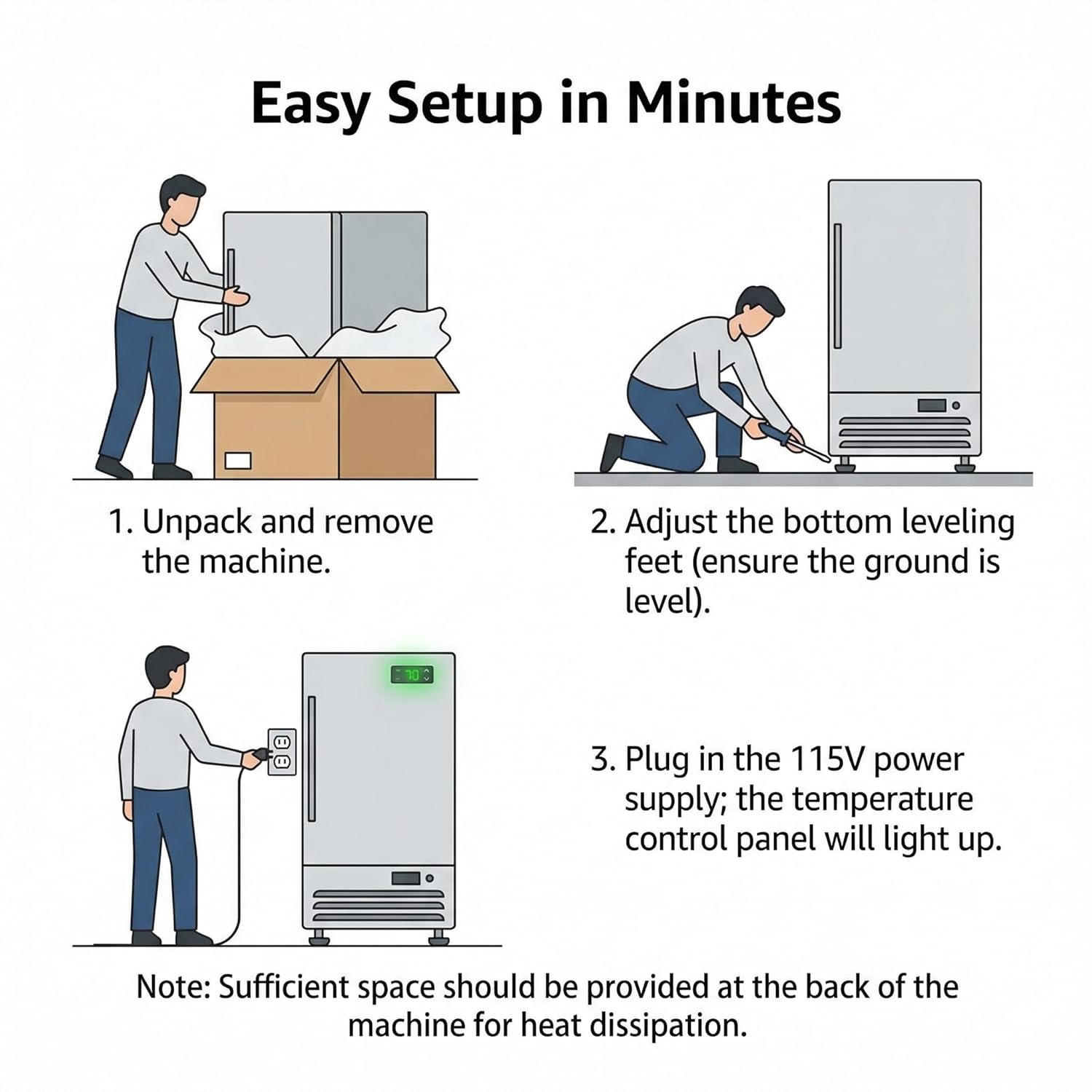 Commercial Refrigerator, 25.3 Cu Ft Commercial Merchandiser Refrigerator, Upright Beverage Display Cooler with 2 Glass Door and LED Light, Large Business Cooler for Home Restaurant Grocery Stores