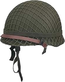 Réplica de capacete do exército dos EUA da Segunda Guerra Mundial, capacete da 2ª Guerra Mundial, capacete do exército da Segunda Guerra Mundial, capacete da 2ª Guerra Mundial, concha de aço do