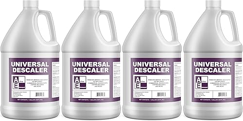 Descalcificador universal - 4 galones - Delímero de grado comercial - Lavavajillas - Máquinas de hielo - Máquinas de café - Varios Equipos