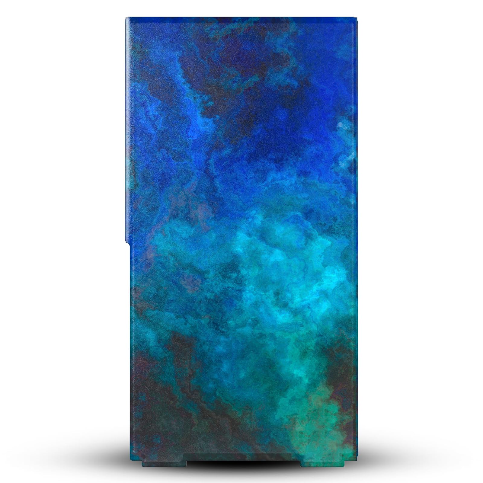 Head Case Designs Sous Licence Officielle LebensArt Malachit bleu Mix Art Enveloppement De Console De Jeu Et Skins Pour Manette De Jeu Ensemble compatible avec Xbox Series X