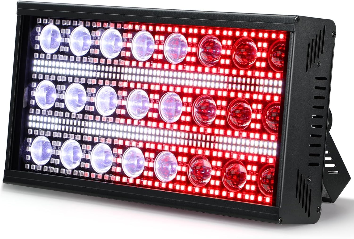 BETOPPER Luce Stroboscopica 300W per Discoteca, Luce Strobe LED Professionale & Faretto Matrix Beam per Palco - Matrice LED RGB+White ad Alta Densità per Eventi, Club, Bar, Matrimoni e Spettacoli(1）