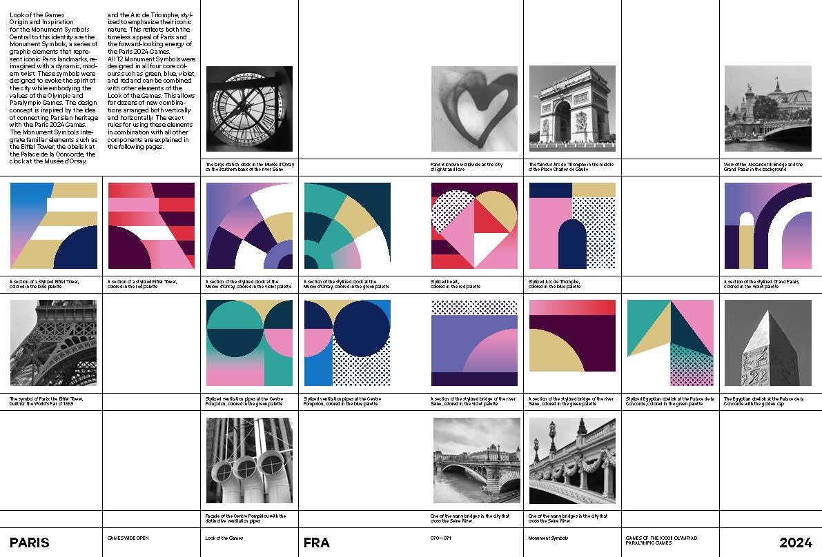 Olympic Games. Paris 2024: The Design