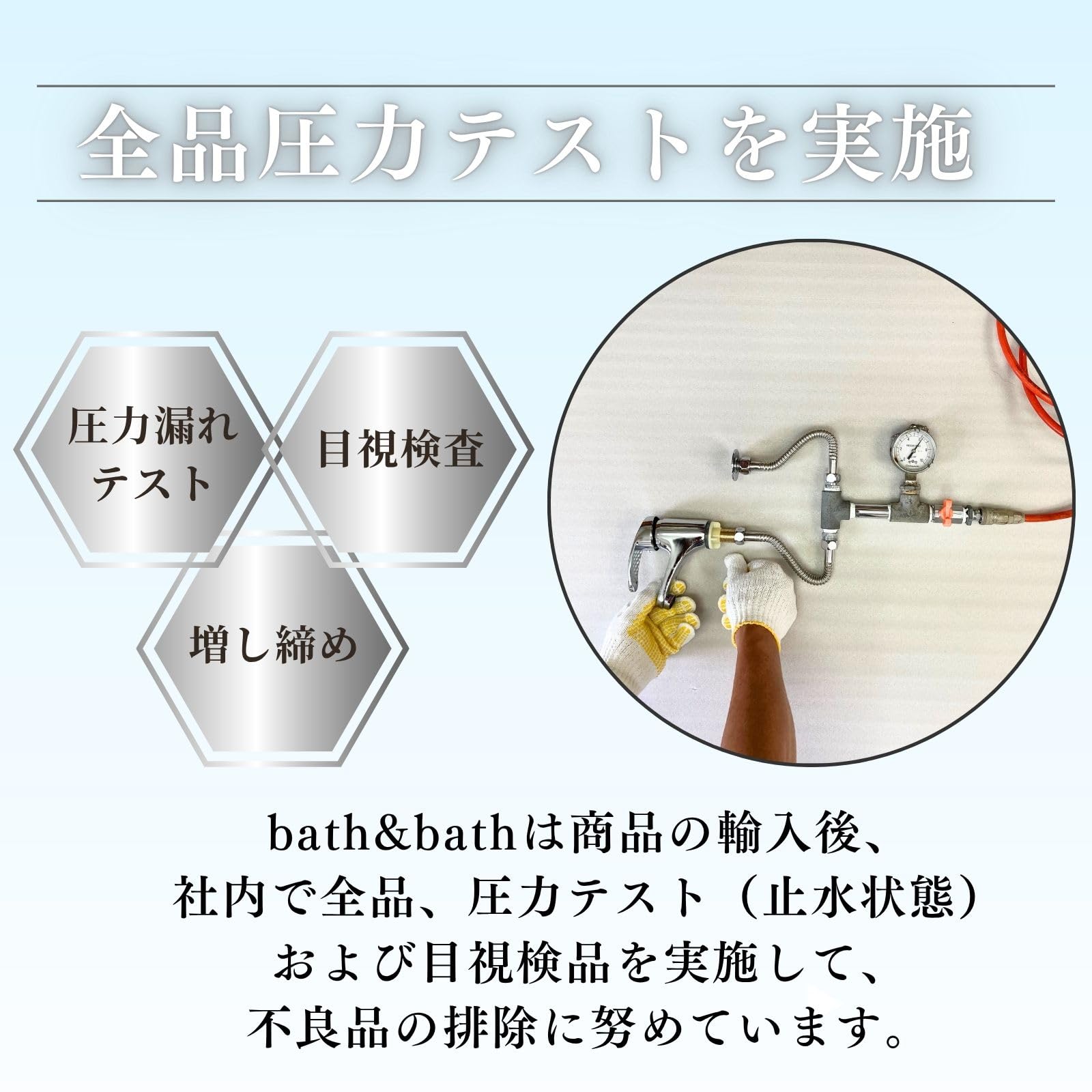 Amazon | bath&bath ステンレス製 単水栓 シングルレバー 壁付け水栓