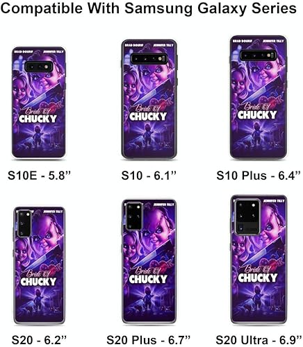 Miniatura 5 de maodege Chuckys Bride - Funda para teléfono compatible con iPhone 11 Ultra Plus, transparente