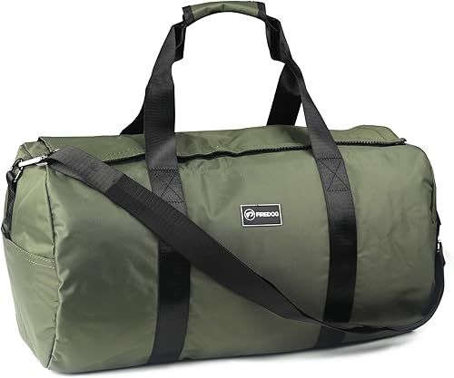 Vista 15 de FIREDOG Bolsa de lona a prueba de olores, bolsa grande a prueba de olores para almacenamiento de viaje Gris