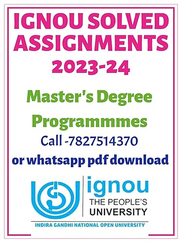 IGNOU MA HINDI 1st Year MHD-2,3,4,6 (HINDI) IGNOU SOLVED ASSIGNMENTS 2023-24 ( ASSIGNMENT SUBMIT MARCH 2024 AND SEP 2024 IGNOU STUDENTS BEST IGNOU TEACHER SOLVED ASSIGNMENTS )