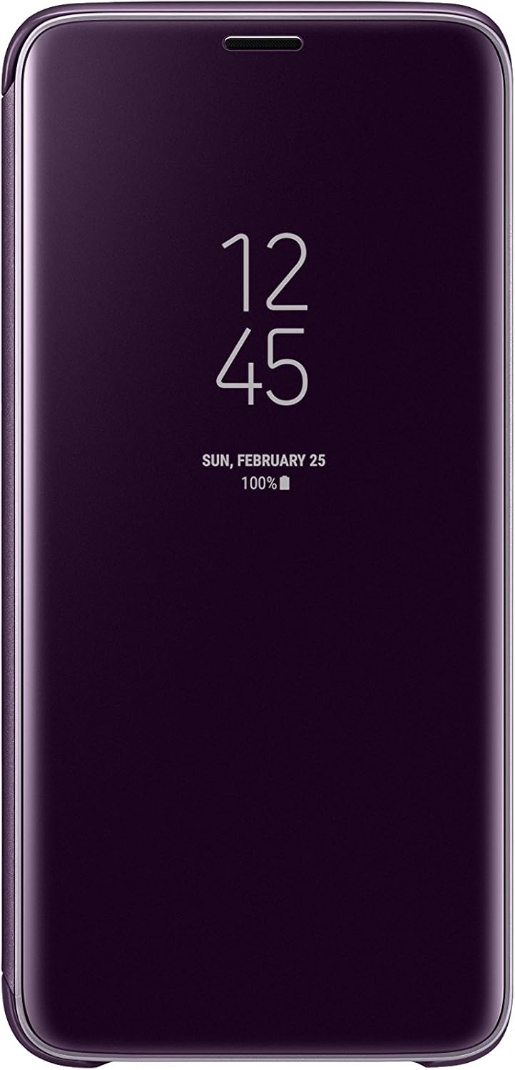 Original Samsung Ultra Clear Standing Cover, Klappetui für Samsung Galaxy S9  – Blau -