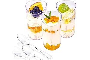 Mini Vasos para Postres de Alta Calidad: Elegancia y Practicidad en Cada Degustación