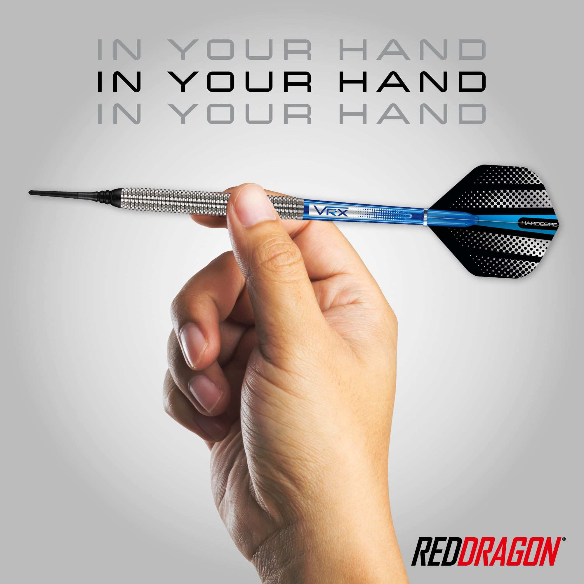 RED DRAGON Darts – Defenders - 85% Professionelles Wolfram Dartpfeile mit Dartflügel und Dart-Schaft (Stängel) - Erhältlich in Triton Soft Tip 19g Barrel / 21g Volles Gewicht und Steel Tip 22g & 24g