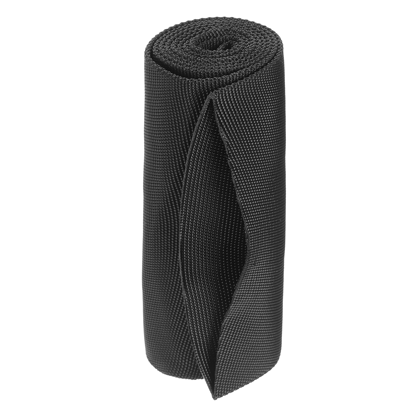 sourcing map Nylon Protective Hose Sleeve 90mm ID 1 Meters Cable Cover Sheath Protection Hydraulic Hose Wrap for Welding Cord Tig Torch Hydraulic, Black