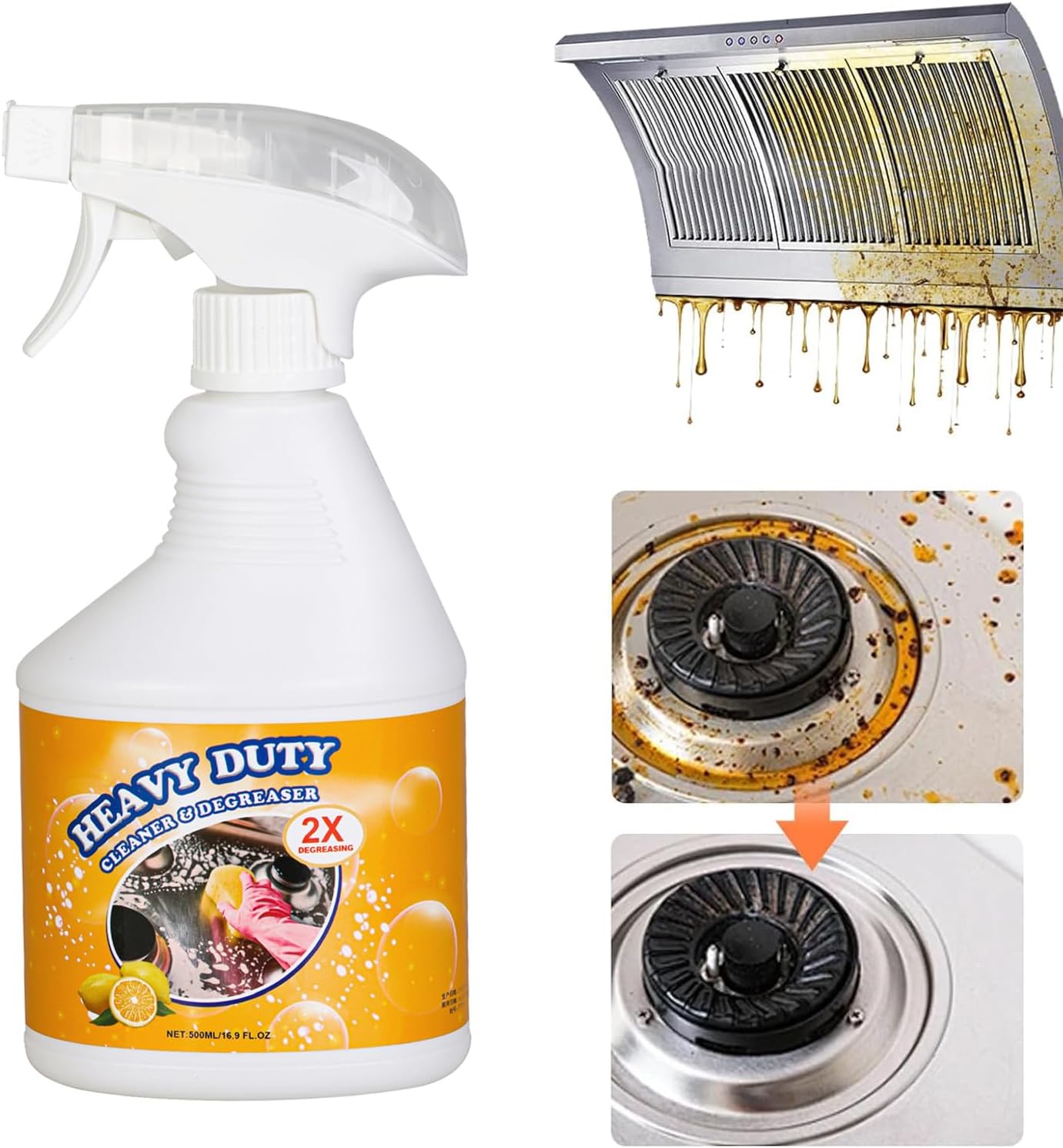 Limpiador multiuso en espuma para cocina, 16.9 fl oz