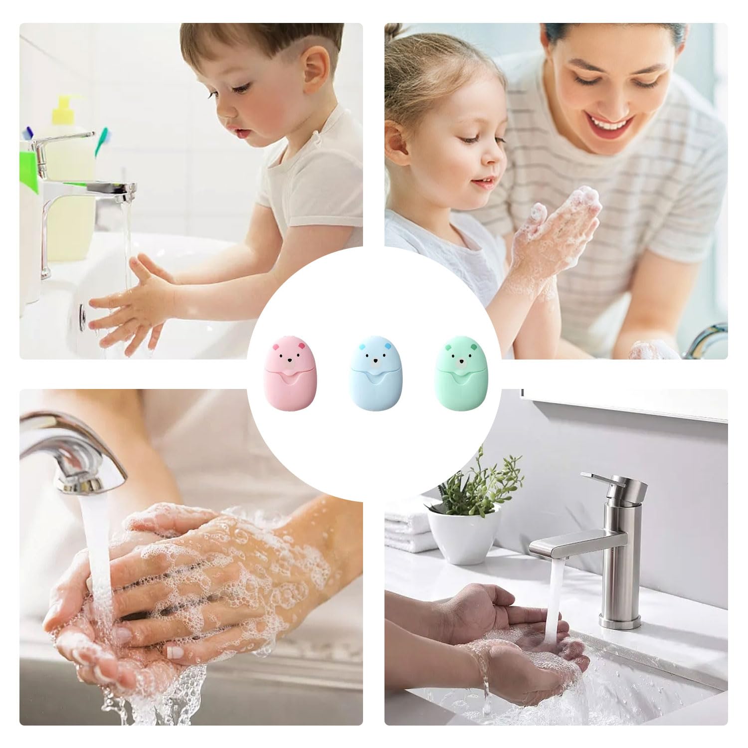 Sapone In Fogli Da Viaggio - 300 Foglietti Monouso Con Portasapone, Ideale Per Outdoor - Foto 9