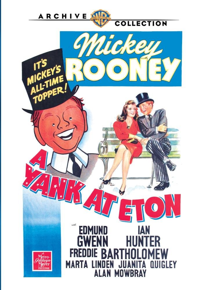DVD A Yank at Eton importado de Reino Unido película clásica de colección original