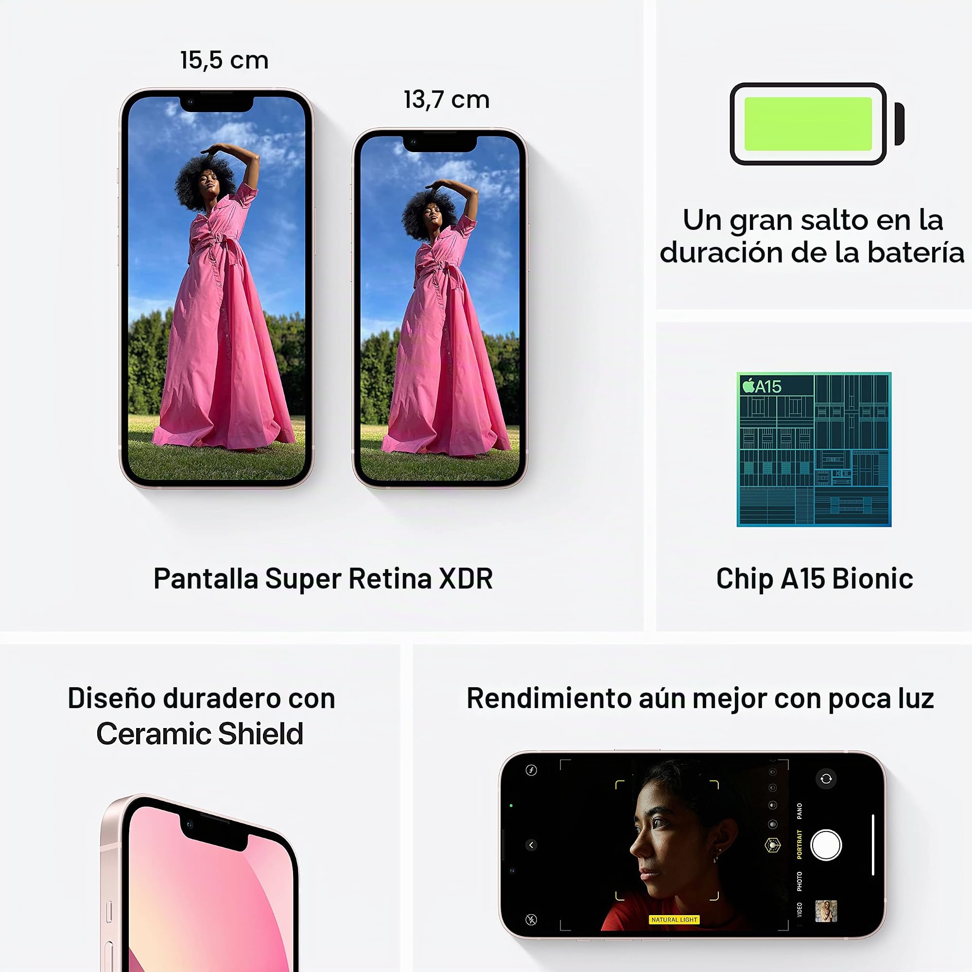 Apple iPhone 13 Mini (512GB) - Rosa : Amazon.es: Electrónica