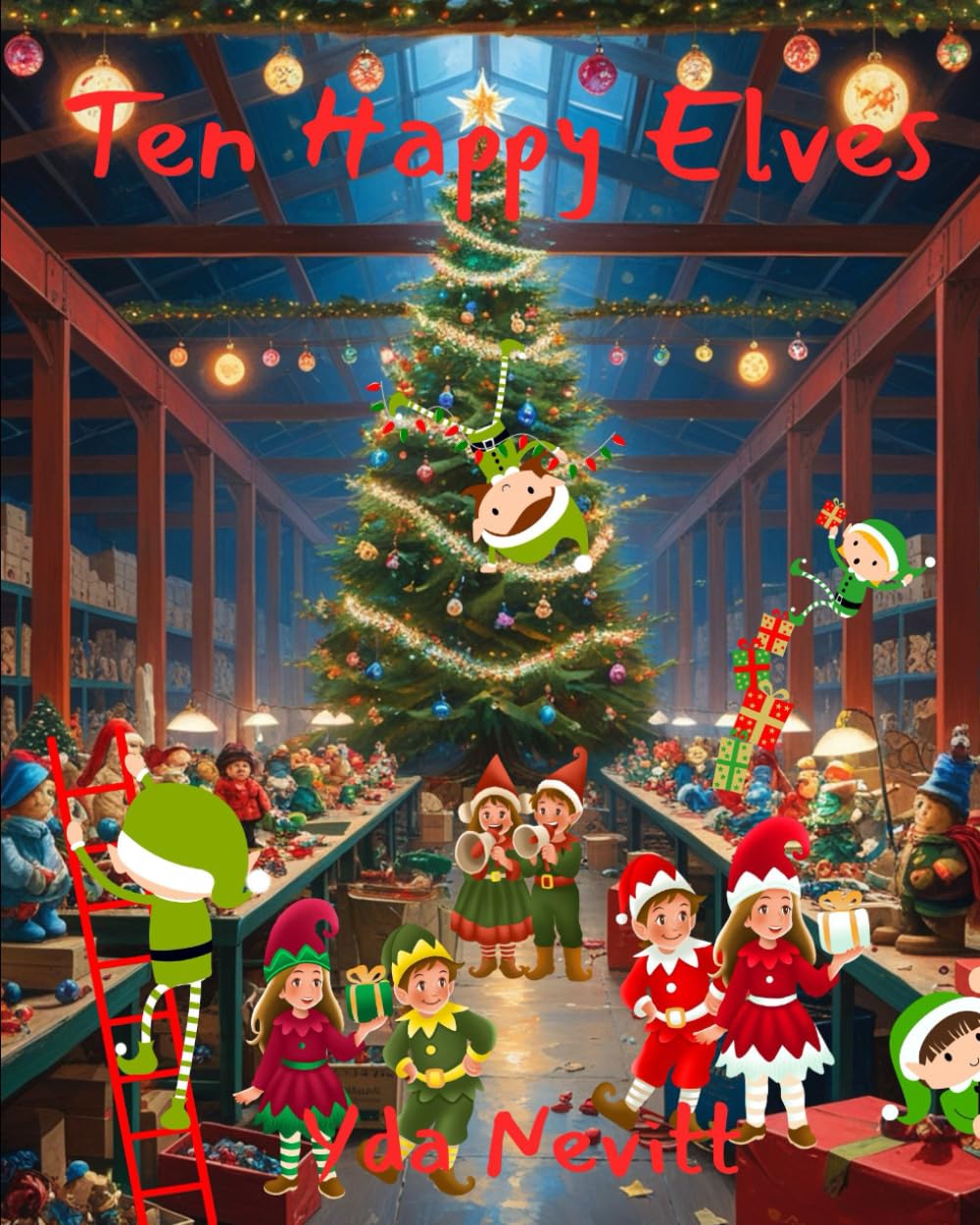 Ten Happy Elves (Children's counting books)