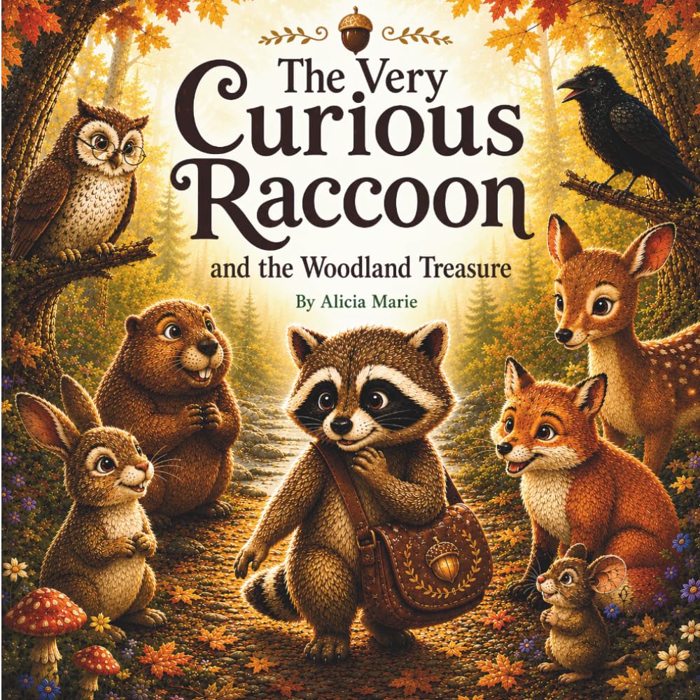 The Very Curious Racoon: and the Woodland Treasure