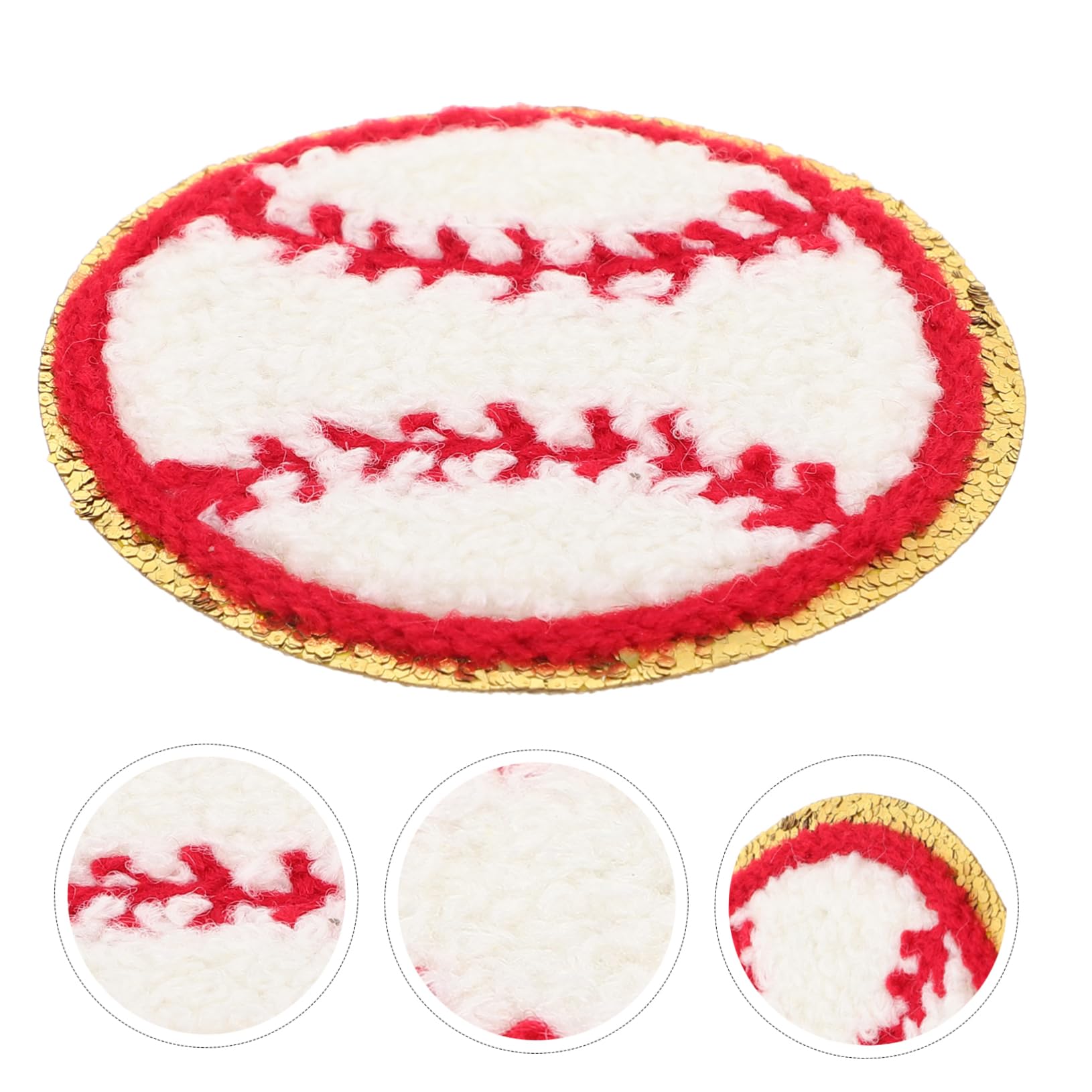 VALICLUD Parche De Tela Con Patrón De Béisbol Gorras Para Gorras De Béisbol Gorra De Beisbol Mujer Gorras De Beisbol Para Hombre Fiesta Parches Hilo De Toalla