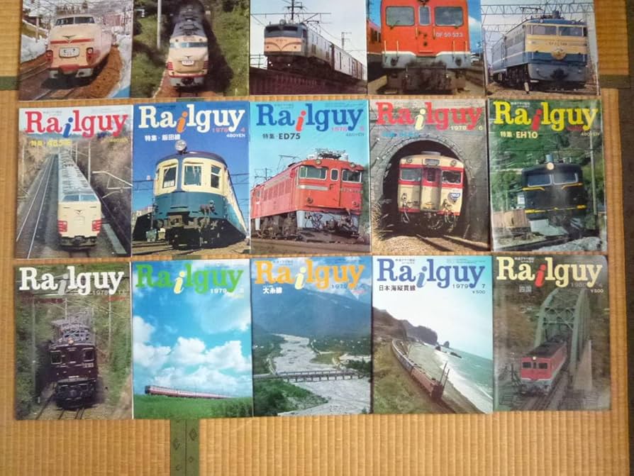 Amazon.co.jp: Railguy 不揃い20冊セット(レールガイ/絶版/廃刊