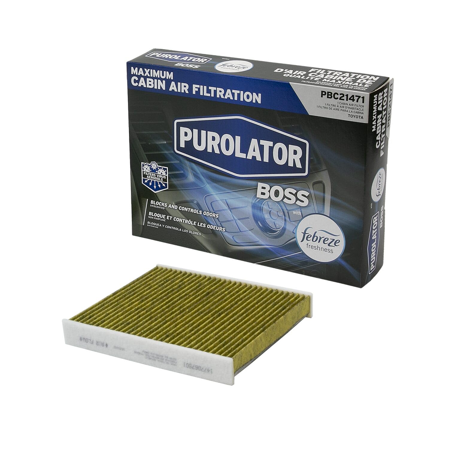 Amazon.com: Purolator PBC21471 PurolatorBOSS Premium Cabin Air