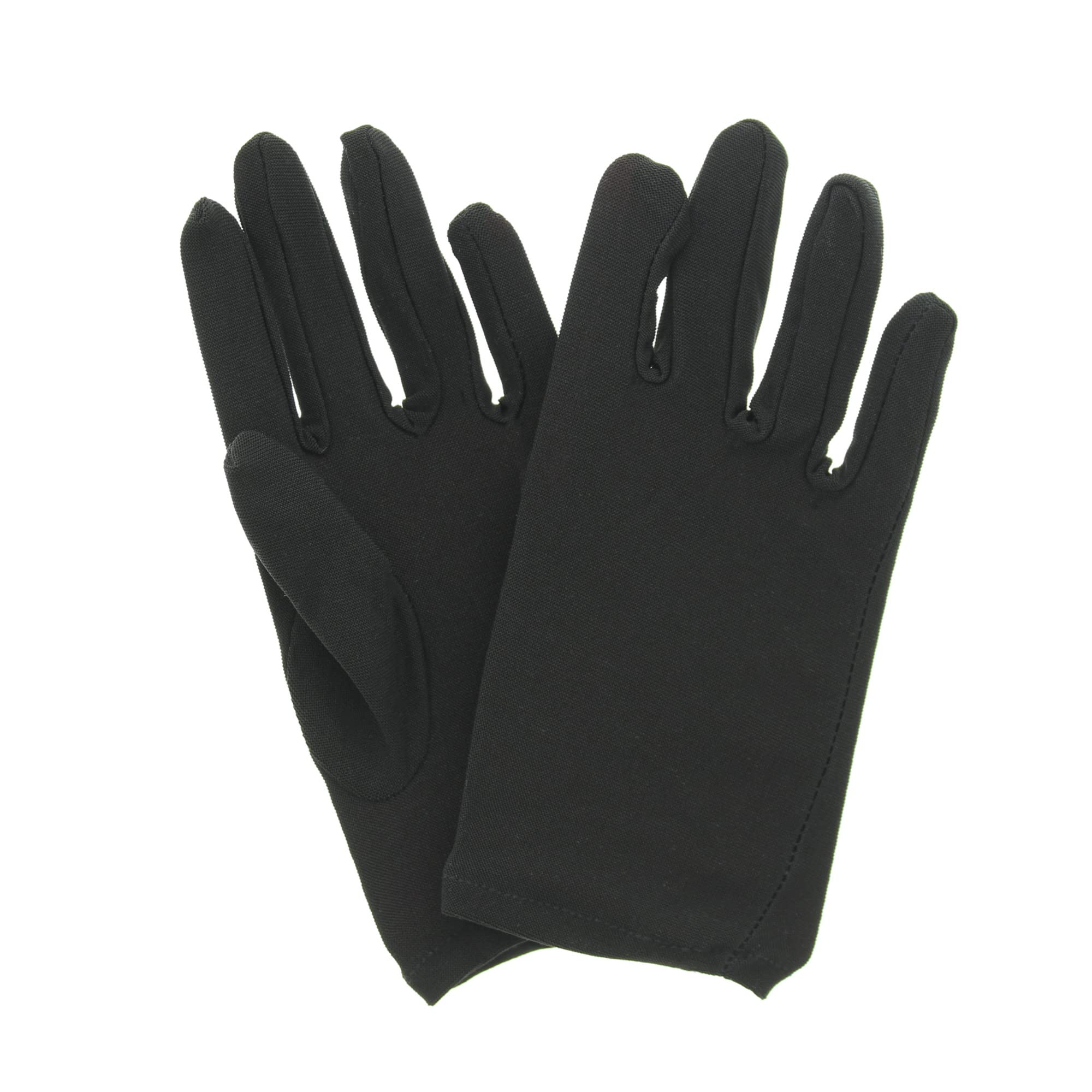 Zac's Alter Ego Fancy Dress Soft Black Children's Gloves