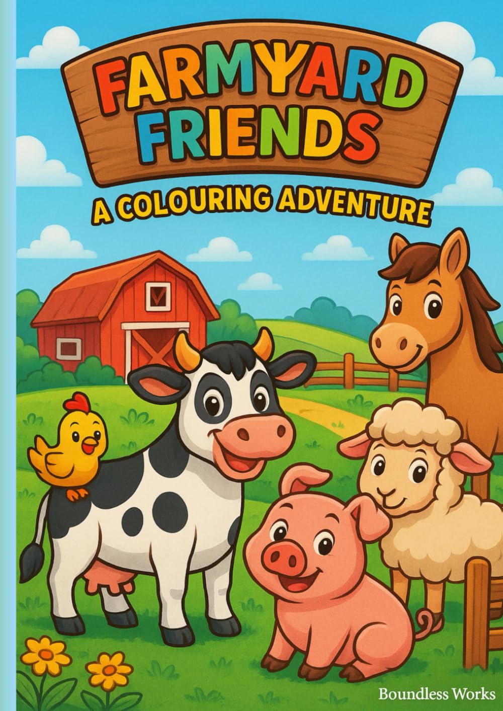 Farmyard Friends: A Colouring Adventure