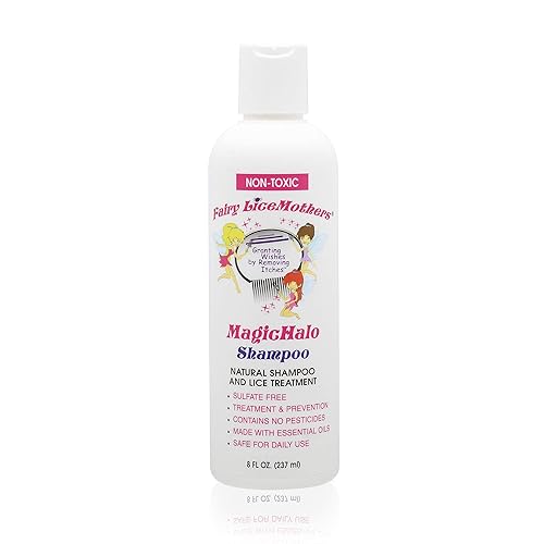 MagicHalo Shampoo Champú Prevención de Piojos con Aceite Esencial Formulado para la Eliminación de Piojos en la Cabeza Sin Sulfatos ni Plaguicidas 8
