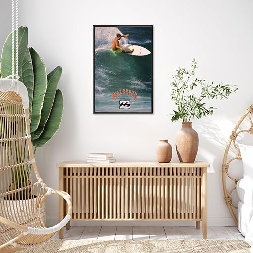 Miniatura 3 de Póster vintage de surf de 1990, arte clásico de pared de surf de olas costeras, lienzo impreso retro Ocean Sports Australia Beach para surfistas,
