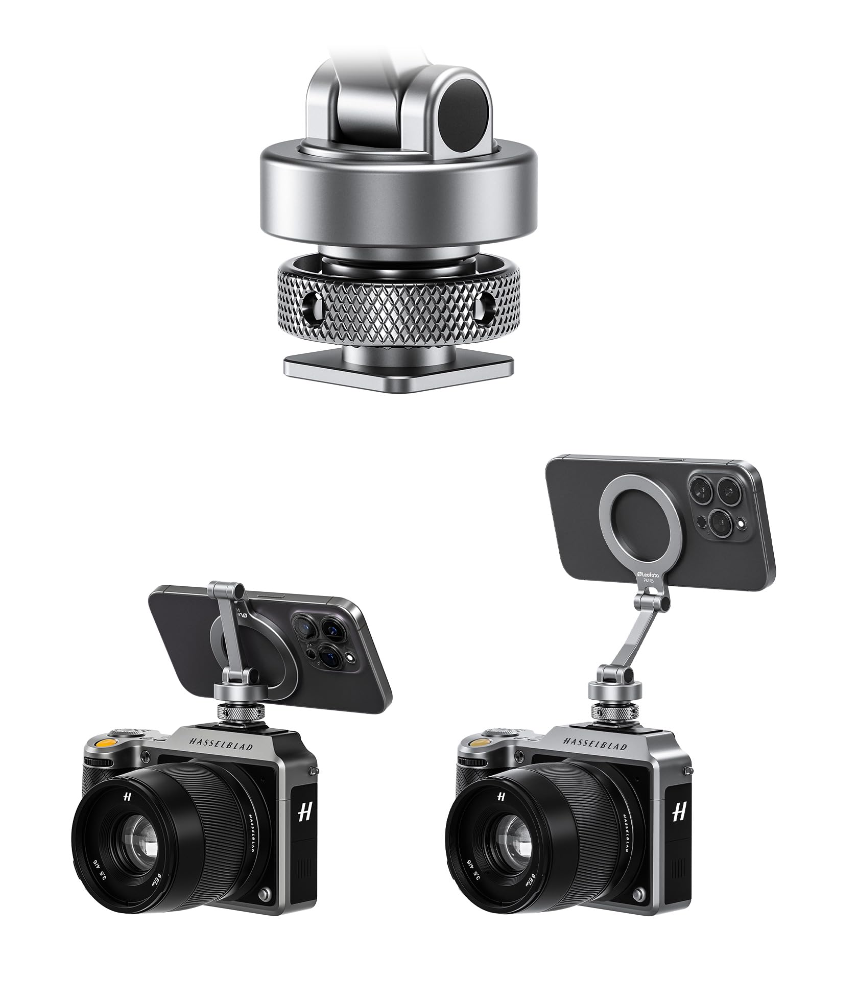 Amazon.co.jp: Leofoto レオフォト PM-03 マグネット式スマートフォン