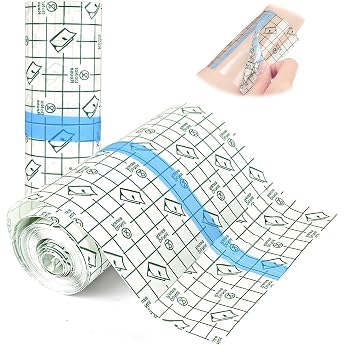 2 Rollen Tattoo Folie Heilung 15cm x 5m Second Skin Tattoo PU Folie Tape