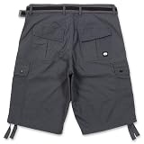 Ecko Cargo Shorts for Men - Ripstop Mens Cargo Short with Belt and Drawstrings