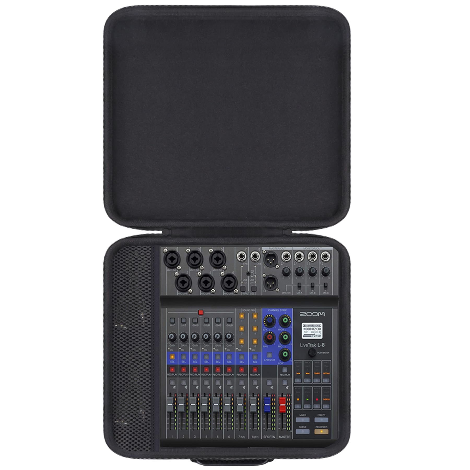 Amazon.com: co2CREA Hard Case for Zoom LiveTrak Podcast L-8